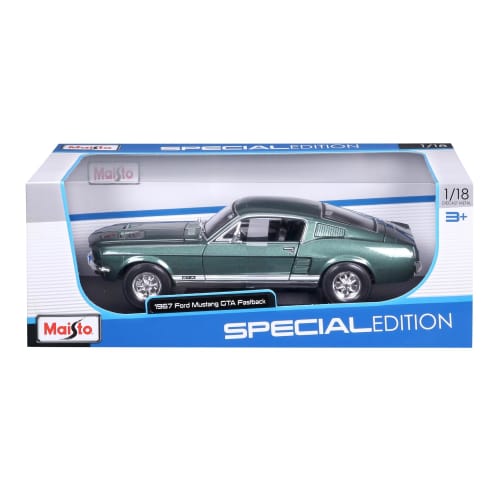 Steve McQueen Bullitt Colors! 1/18 Scale 1967 Ford Mustang GTA Fastback GR [Diecast Car, Ford, Mustang, BULLITT, Maisto, Diecast Car]
