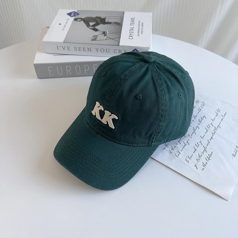 Four Seasons Show Face Small Peaked Cap Children's Trend Big Head Circumference Deep Top Baseball Cap Versatile Sun Cap