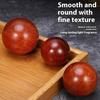 2 Pcs Stress Ball Chinese Style Carving Crafts Toys Desktop Health Baoding Balls Rosewood Massage Gift For Elder People