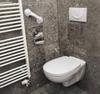Multifunctional Holder With Indicator, White, Suction Cup, No Drilling Required