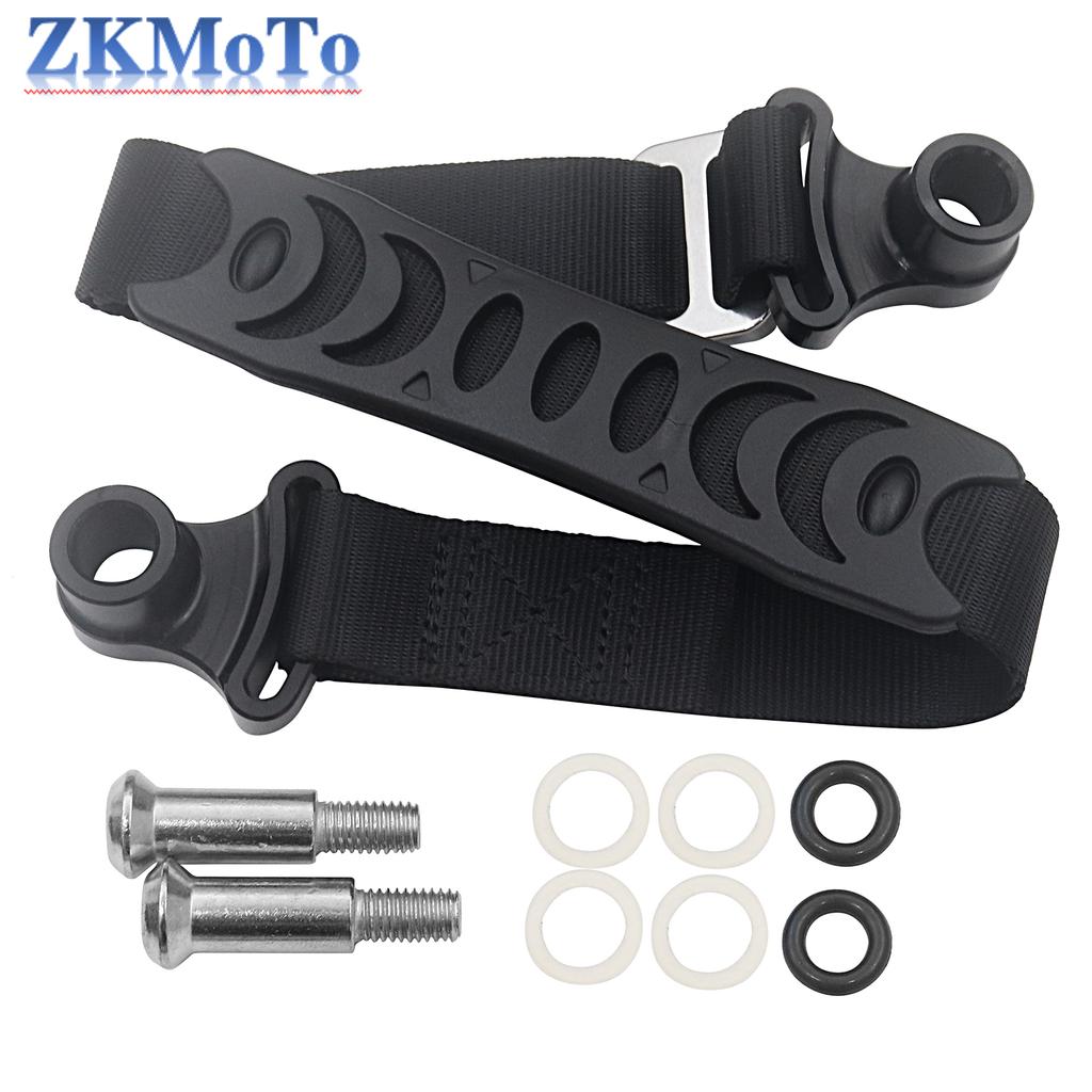 Motorcycle CNC Rear Rescue Traction Strap Pull Sling Belt For YAMAHA KTM KAWASAKI SUZUKI HONDA CR125 CR250 CRF250R CRF450R 250RX