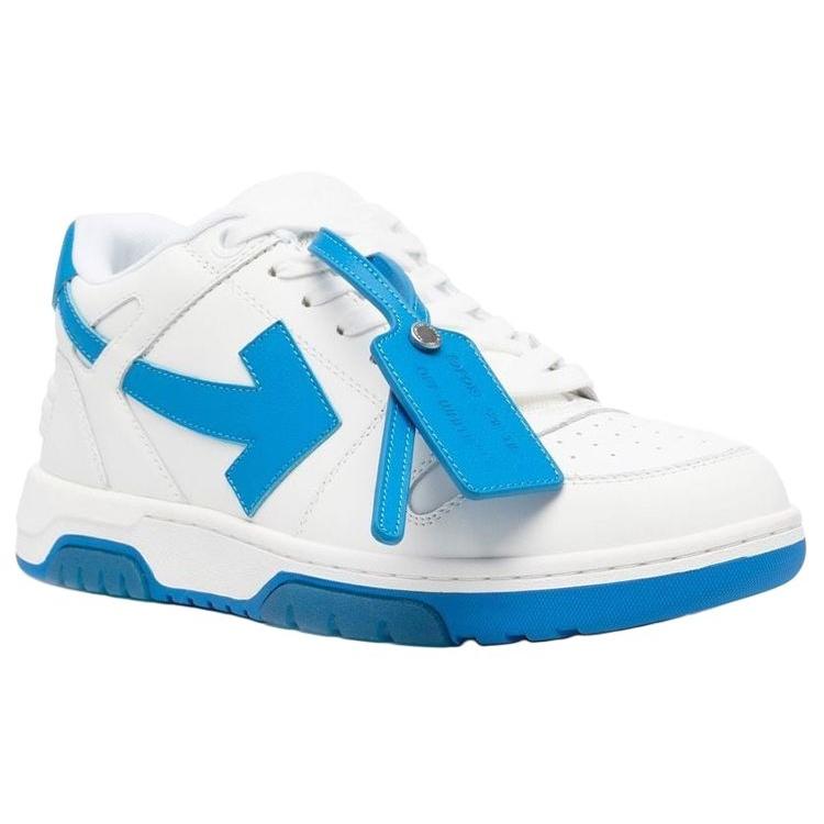 Off-White Out Of Office Low-Top Sneaker 'Blue White' Men's OMIA189F22LEA0010145