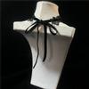 New Sexy Lace Flower Necklace for Women Gothic Punk Velvet Collar Choker Black Waterdrop Pendent Necklace Strap Bow Jewelry