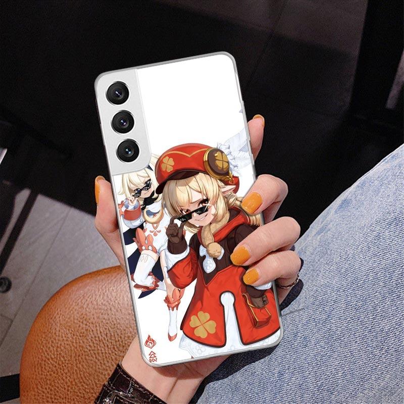 

Genshin Impact Klee Phone Case For Samsung Galaxy S24 S25 Edge S26 Ultra S23 S22 S21 Plus S20 FE + Personalized Print Cover Gala Samsung S24 Plus