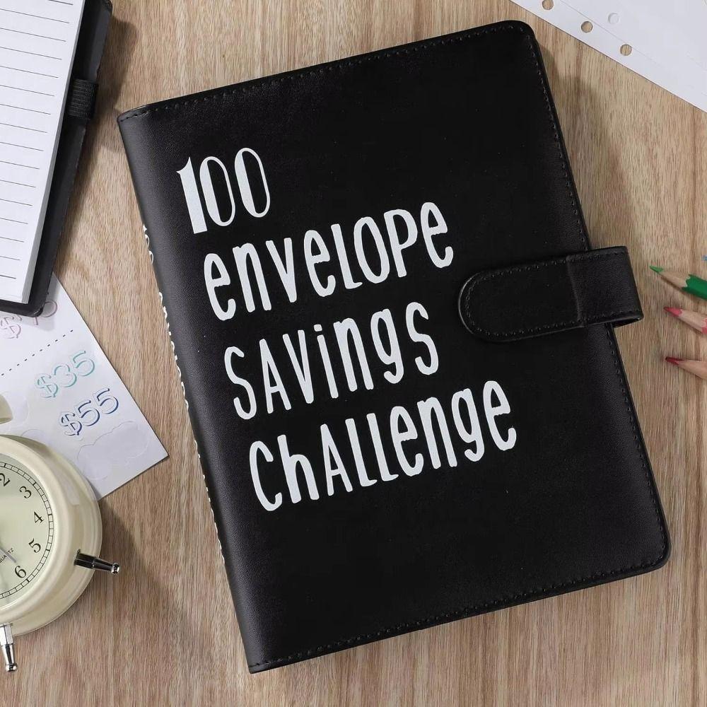 Colorful 100 Day Challenge Budget Binder Cash Budget Money Saving Binder Journal Planner