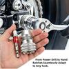 2pcs Adjustable Socket Wrench Set, 10-19Mm (3/8" - 3/4") Multi-Functional Ratchet Socket Wrench, Efficient Bolt And Nut Remover, Auto Repair Tools