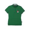 MALBON GOLF Bucket Point Polo Shirt Green (Woman)