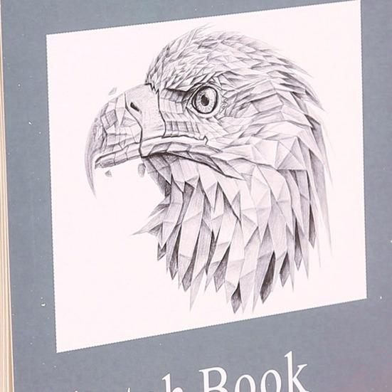 Kniha skic s pevnou vazbou spirála drátěná vazba 25 listů Bez kyselin Bez rozlití Silný papír Umělec Umělec Student Kreslení Kreslení Psaní Skicák Umělecké potřeby