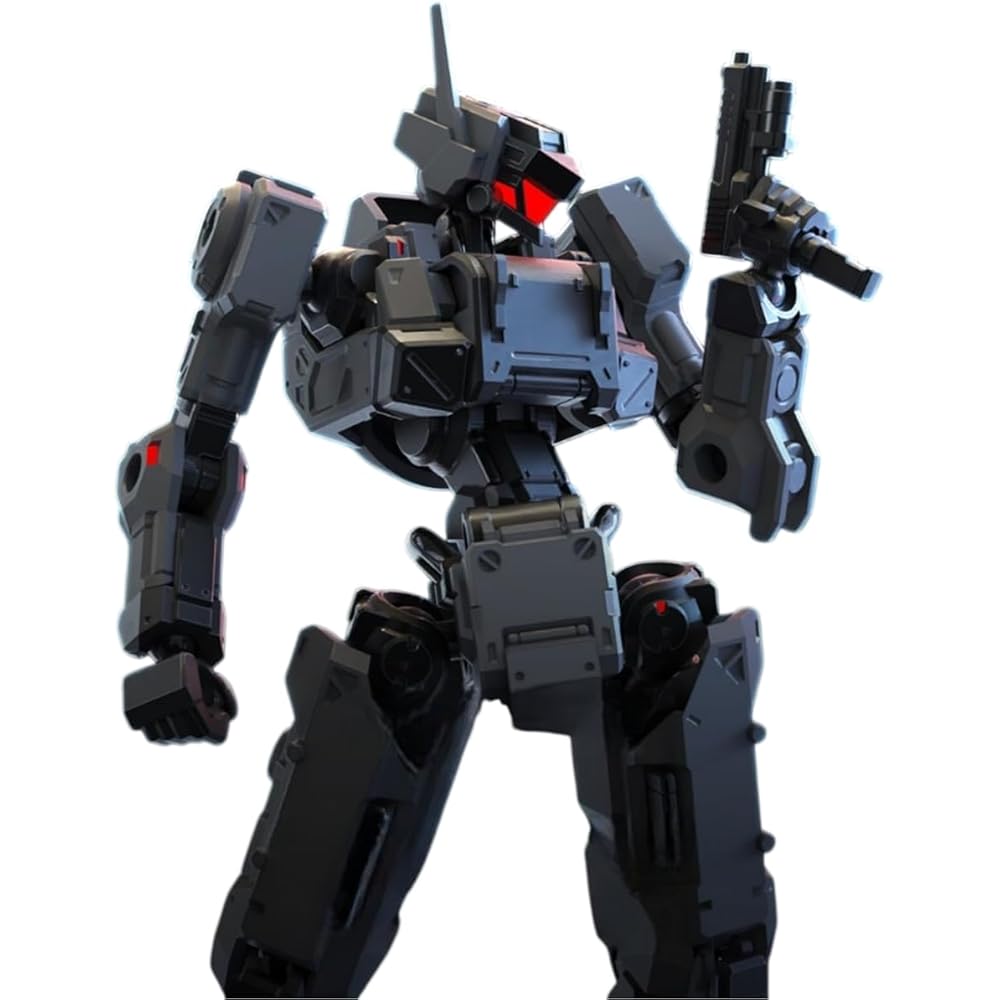 LEBOO Chief Continent 1/18 Standard Type Fang Wolf City Gray Pre-painted Plastic Model Kit