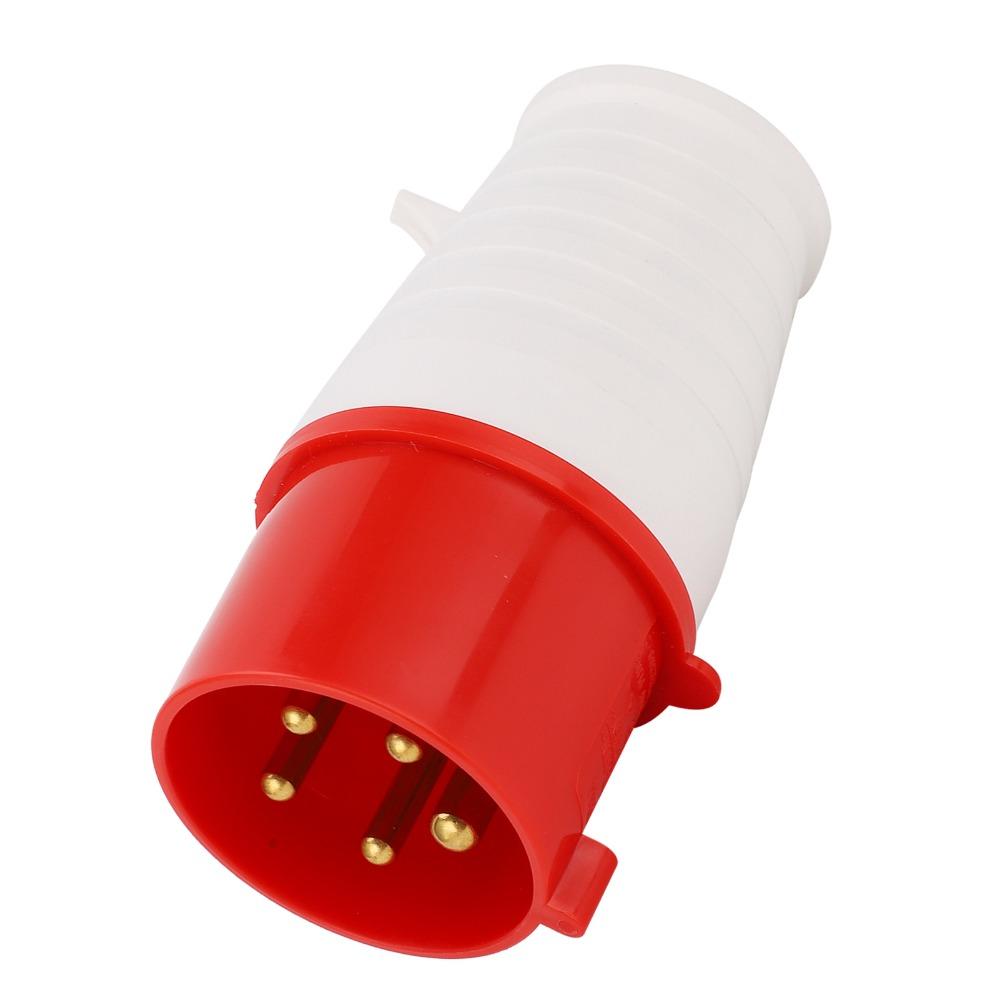 5Pin 3Phase Industrial Power Plug Industrial Plug Connector  Manufacturing Plants