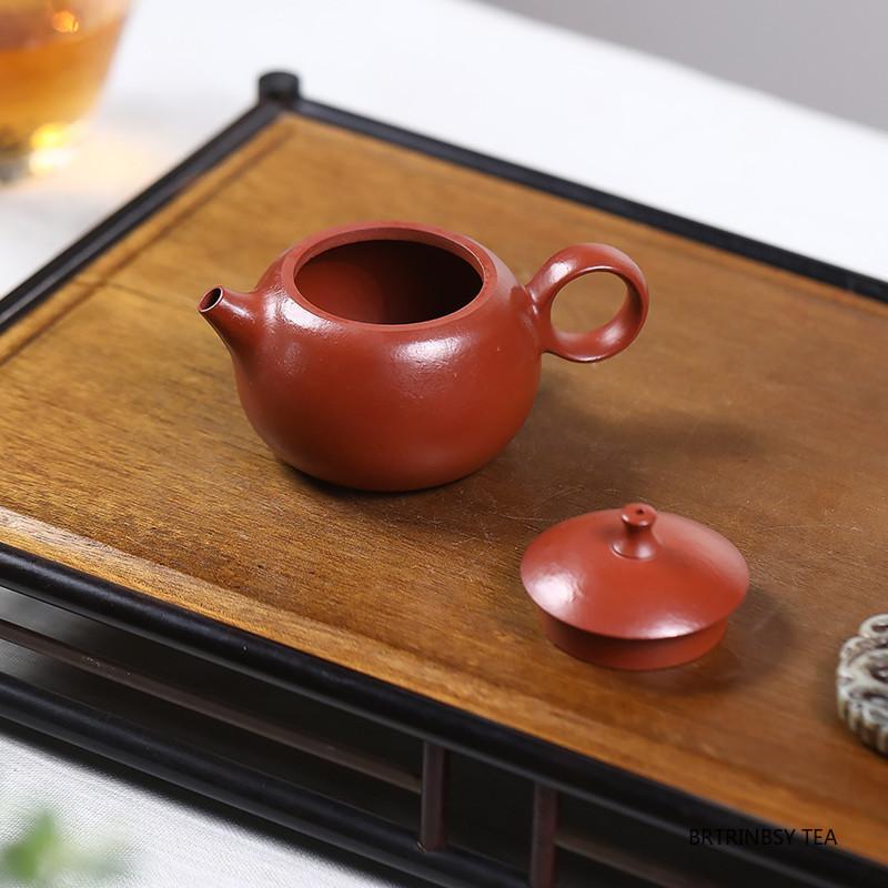 Tradition Yixing Purple Clay Teapot Chinese Handmade Tea Pot Small Capacity Beauty Kettle Zisha Teaware Household Tea Set 80ml