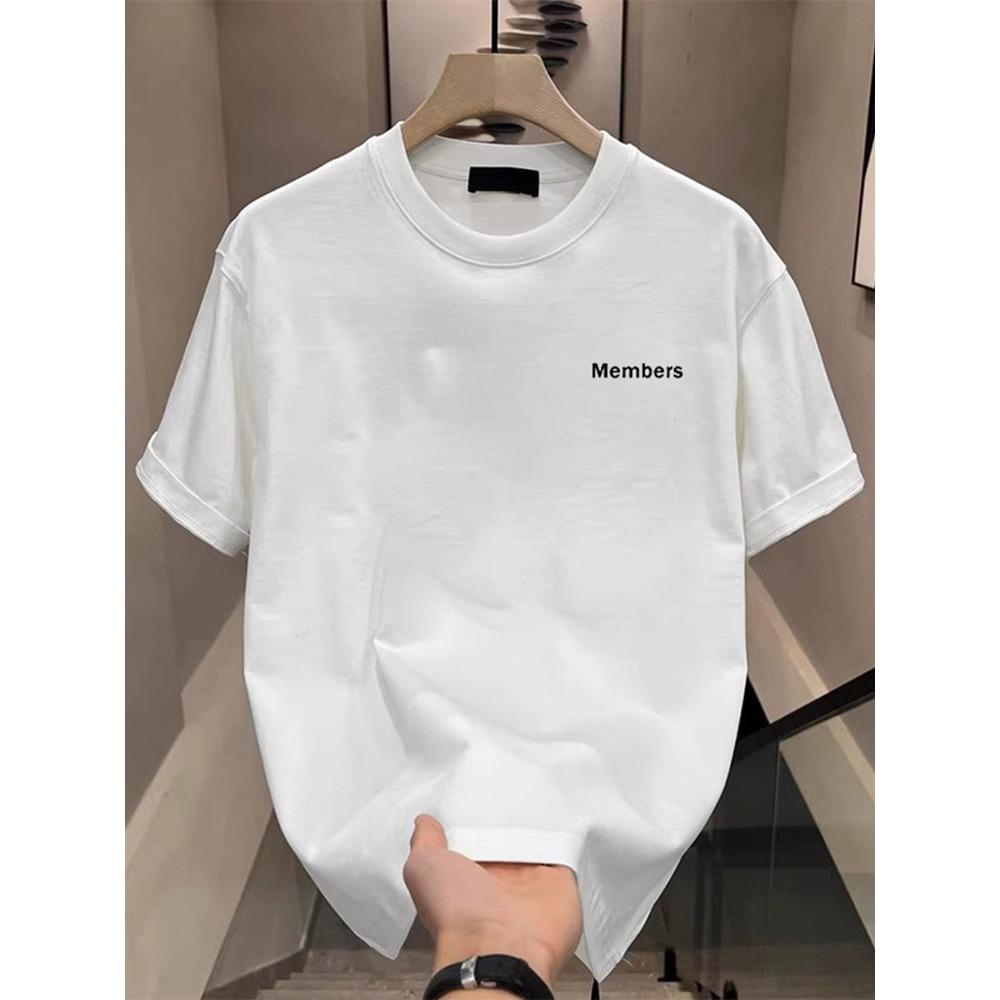 2026 Pure Cotton Fashionally Simple TShirt  Casual Lettered Print  Summer Versatile ShortSleeved Shirts for Women S