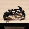 New Niche Design Dark Personality Thorn Raven Open Bracelet High Sense Fashion Retro Bracelet Women