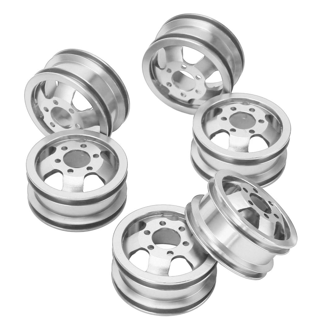 Aluminum Alloy Metal Wheel Hub for WPL B24 B36 1/16 6 Military Tracked Vehicle Wheel Rims Hub