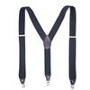 Man's Suspenders Fashion Braces Strong 3 Clips Strong Suspenders Trousers Suspensorio Elastic Strap Size 3.5*120cm
