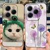 For Infinix Hot 40 Pro Case X6837 Cute Fashion Cover Soft Silicone Phone Case For Infinix Hot 40i Hot40 Pro Hot40i Fundas Bumper