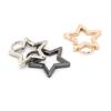 Stainless Steel Spring Snap Hook Carabiner,Stainless Steel Clip Star Shape for DIY Jewelry Making Keychain Bag