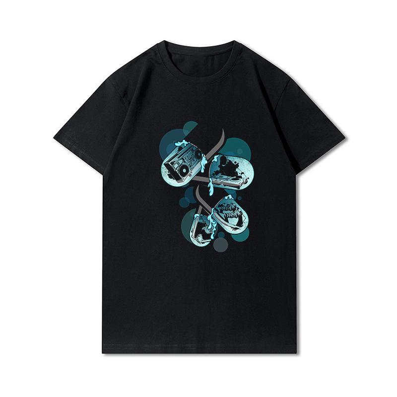 Summer Graphic Men Tees Anime Men's T-shirts Harajuku Tops Vintage Short Sleeves Oversized Unisex Shirts