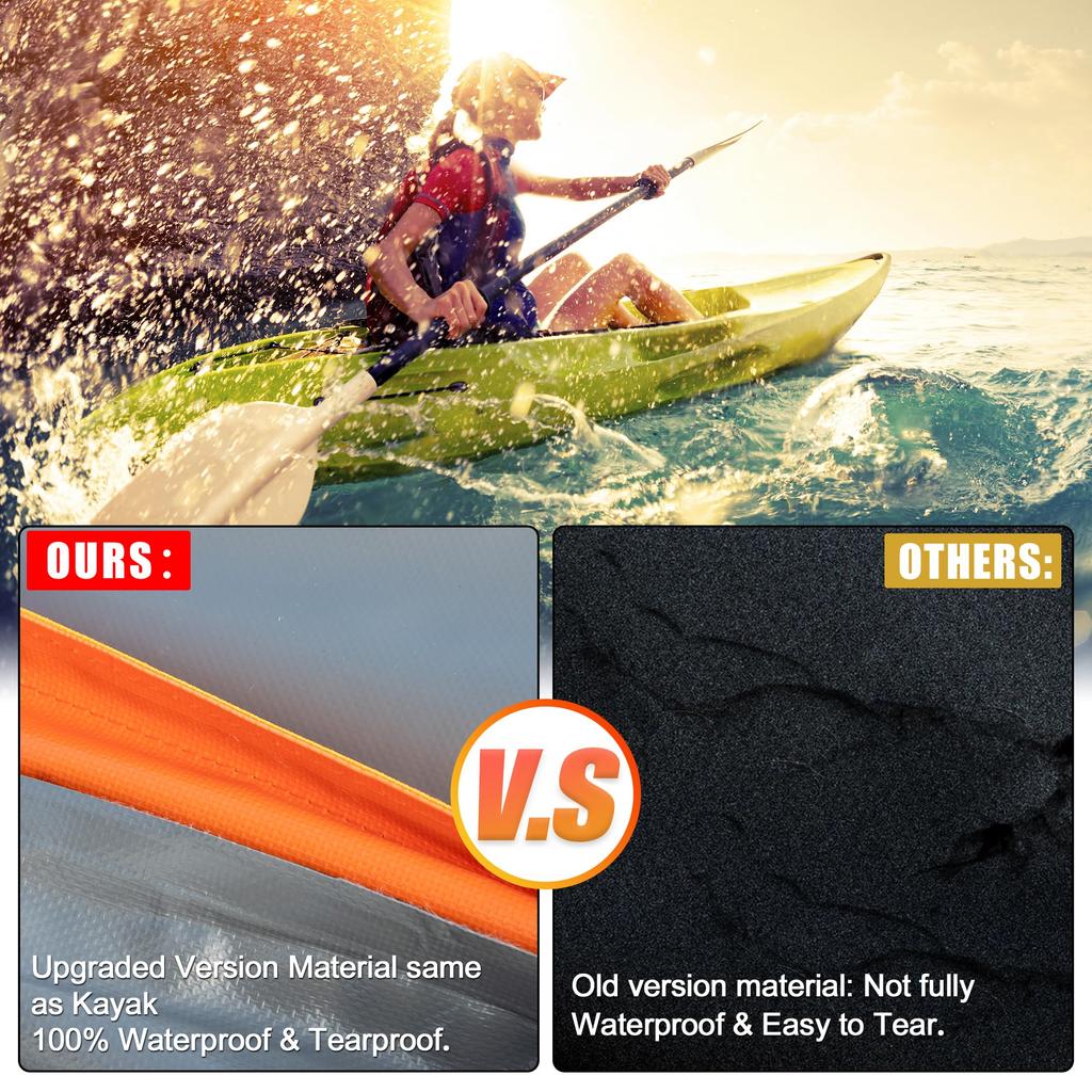 Uxcell 1 Set 20 Cubic Feet Car Roof Rooftop Cargo Carrier Luggage Carrier for Cars with or Without Mat and 6 Door Gray Bag, Bag, Racks, Anti-Slip