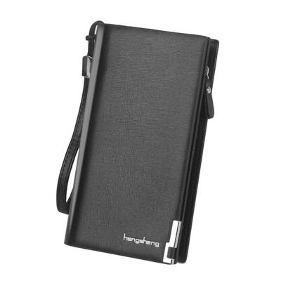Long Wallet Men's Multi-slot Zipper Holding Bag Simple Bag