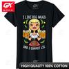 I Like Large and Interesting GerUnisex Womens Tshirts for Beer Festivals Cute Funny Vintage Graphic T Shirts