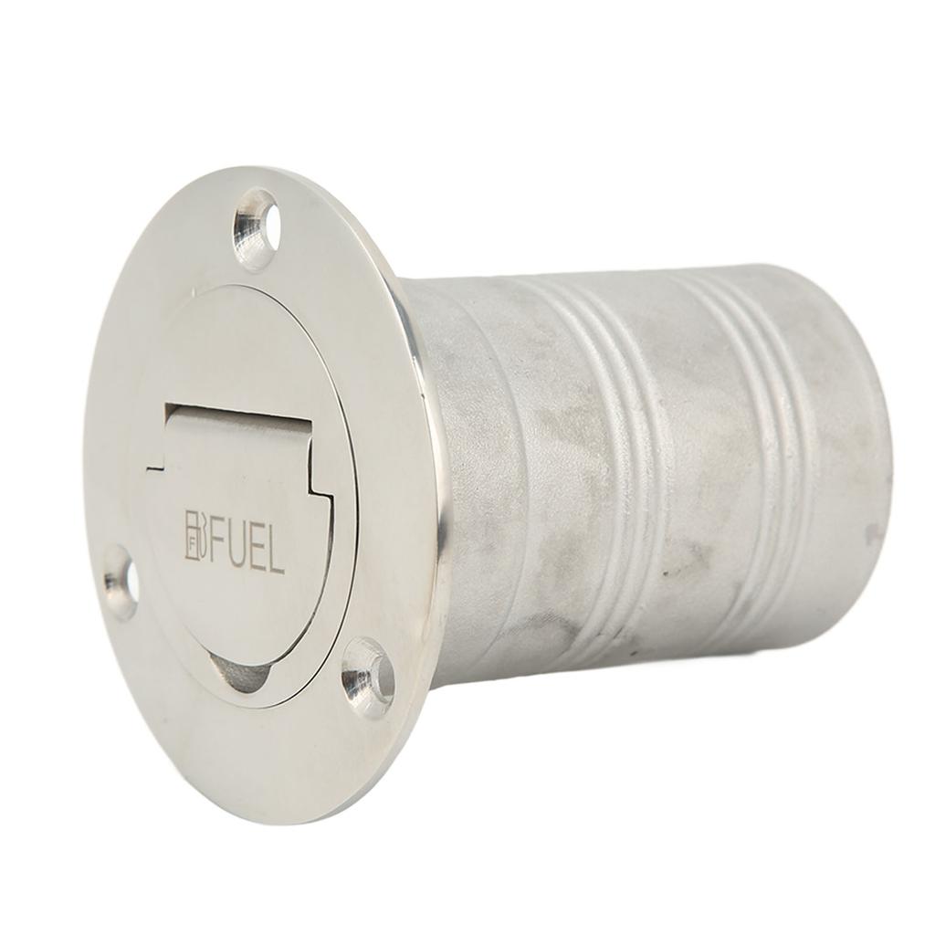 Boat Filler Right Angle Clamshell 316 Stainless Steel Hardware for Boat Keyless Deck Filler 50 Mm 2