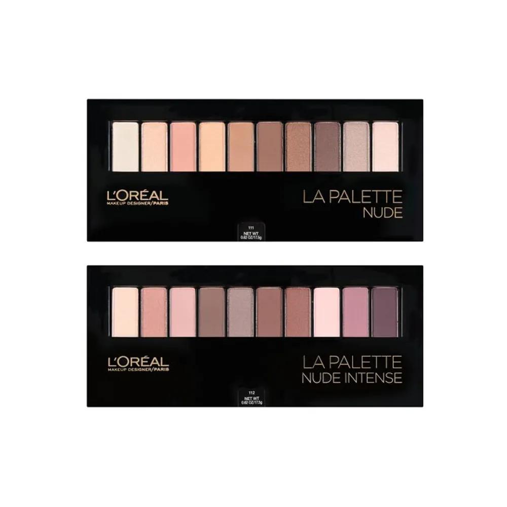 L Oreal Nude Eye Shadow Palette Nude2