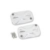 Motorcycle CNC Brake Master Cylinder Cover Front Rear For Harley Touring Road King Street Electra Glide Ultra V-Rod Night Rod