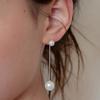 Pearl Swing Drop Earring