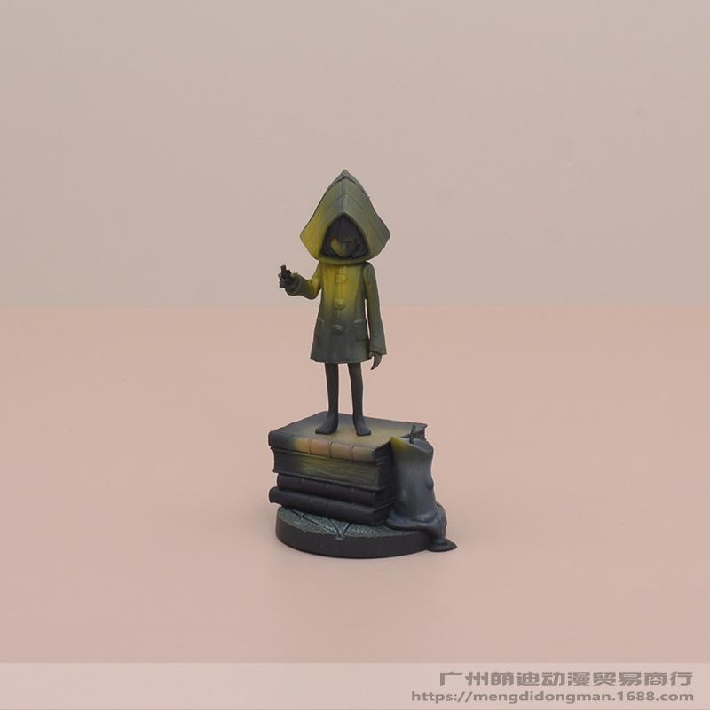 

Little Nightmares Six Name PVC Figure Doll Collectible Model Figurine Toy белый