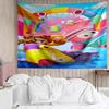 Fall Guys game Tapestry for Bedroom Aesthetic Classroom Tapestries Wall Hanging for Living Room Dorm Office,Ideal Creative Gift
