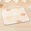 Cartoon Pattern Washable Cat Latex Mat Breathable Cool Feeling Cat Sleeping Cushion Comfortable Soft Cat Floor Pad Kennel Use
