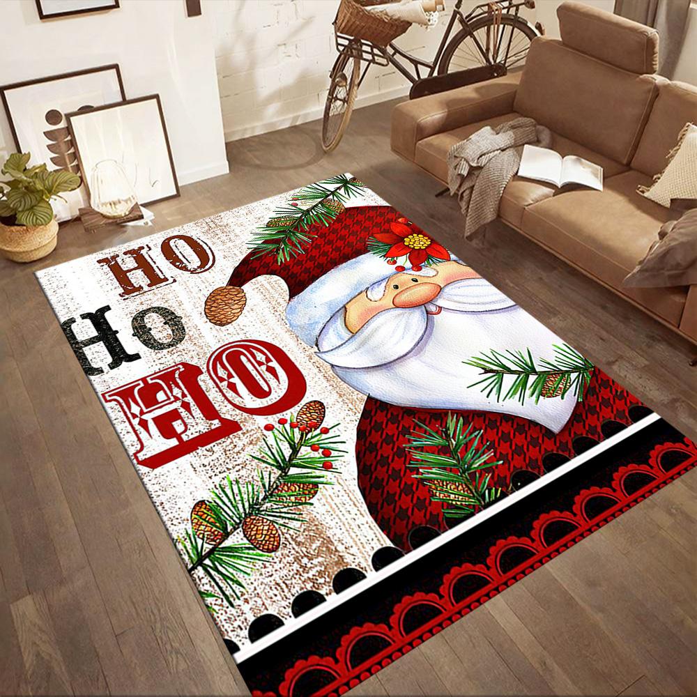 Christmas 202 Area Rug Perfect for Hallway Dormitory Dining Room Outdoor Antislip Carpet Office home decor Spiritual Gift