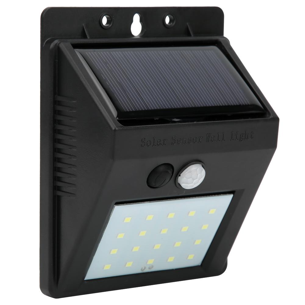 Solar Sensor Wall Lamp 20LED for Outdoor Yard Corridor Driveways Porches Garden Security