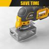 Square Slot Cutter Compatible for Dewalt 20V&Milwukee M18 Oscillating Multi-Tool To Cut-in Single Gang Wall Boxes,Outlet Cutter Drywall Carving Tool