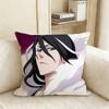 BBleach Anime KKuchiki Byakuya Various Sizes Square Pillow Case For Car Home Bedchamber Decor
