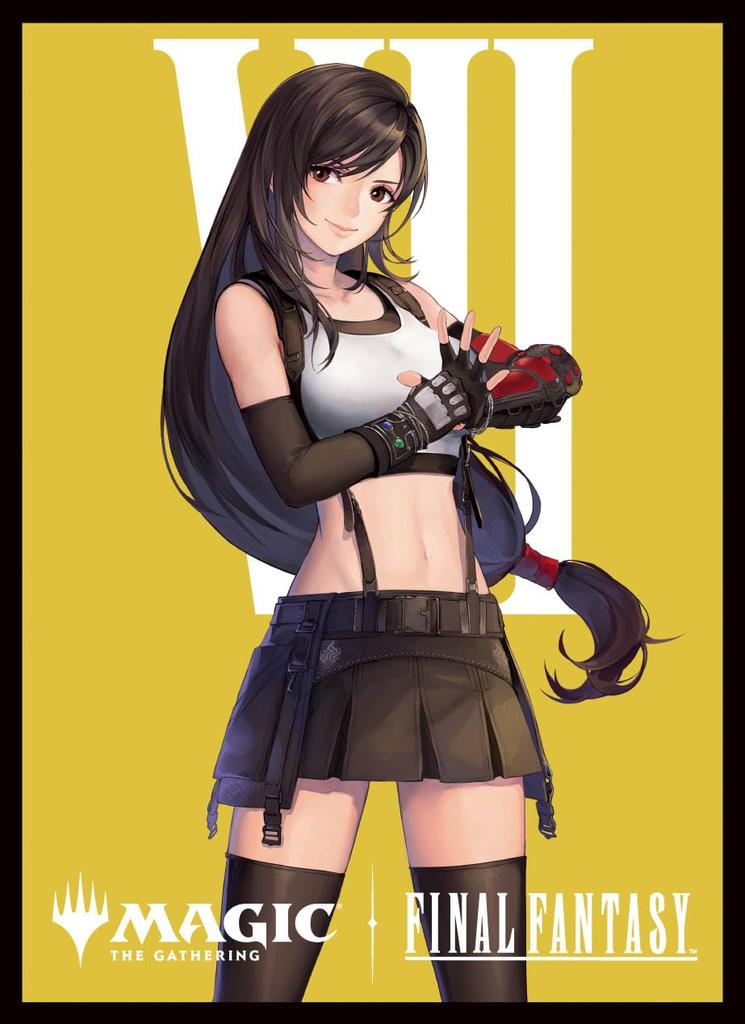 Ensky The Gathering FINAL FANTASY Players Card Sleeves Borderless Edition the Magic - "Character" "Tifa, Fighter" MFS-10