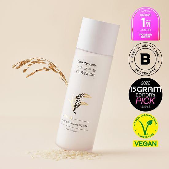 THANK YOU FARMER Gangwha Kyodong Rice Clear Essential Toner 200ml
