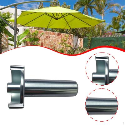 Terrassenschirm Kurbelwelle Außenzubehör Leichtgewichtige Sonnenschirme Ersatzteil Metall