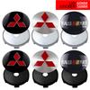 4pcs 56/60mm Car Wheel Center Hub Caps Tire Rim Covers Auto Accessories For Mitsubishi Ralliart Outlander Lancera Pajero Sport rlvc25