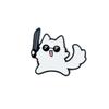 Cute creative personality small animal metal badge cat rabbit penguin frog dinosaur trick or treat goose accessories
