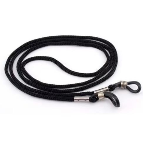 New 12pcs/lot Black Multicolor Eyeglass Glasses Sunglasses Neck Cord Strap String Lanyard Holder Adjustable Neck String Strap