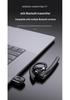 Noise-Cancelling HD Bluetooth Business Earphone - Single Ear Clip-on