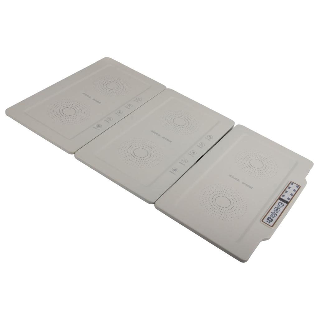 Food Warmer Tray Electric Warming 3 Trays Connect Foldable Detachable Multifunctional for Home