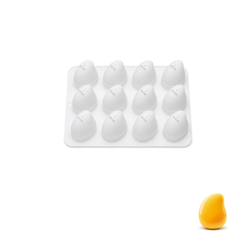 Heat/Cold Resistant Pudding Mold 8/12/18 Cavity French Dessert Mold Chocolate Mold  Cake Decorating 12 Grid