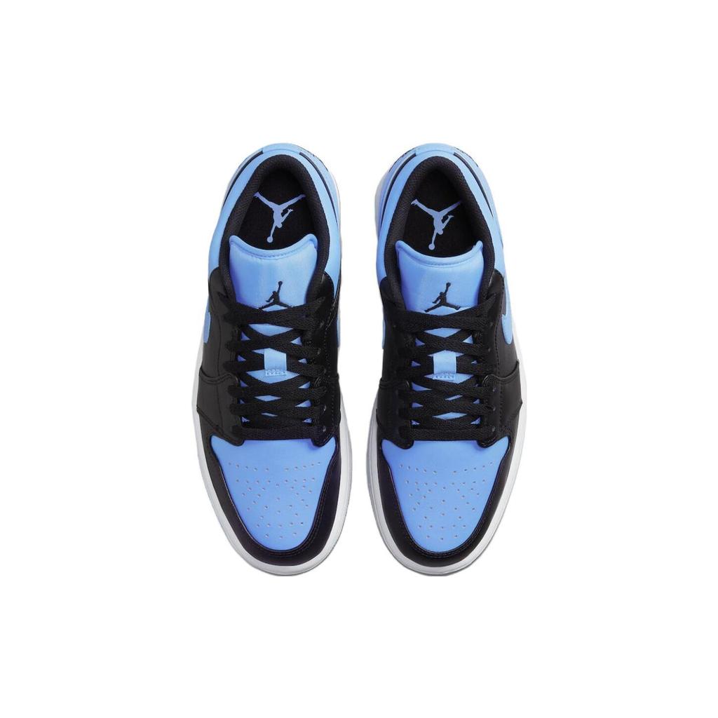 Jordan 1 Low Black University Blue 553558-041