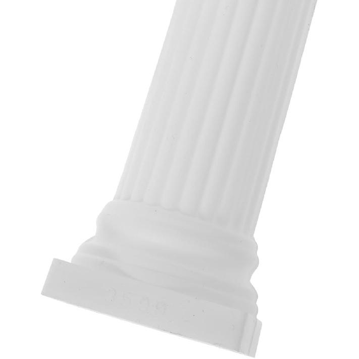 6 шт. Мини-римская колонна Мини-статуя римской колонны из смолы Греческие статуи Декор Статуя-колонна для DIY Украшение свадебного стола Сад Дом