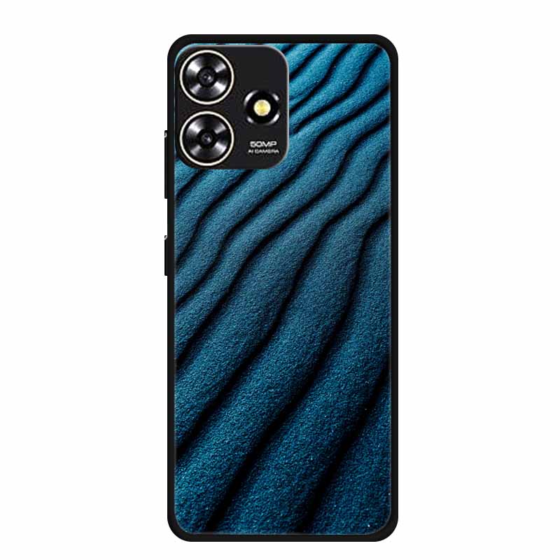 Cool Silicone Cover for ZTE Blade V50 Design 4G Case Printed Fashion Soft Back Cover for Blade V50Design Case Protective Shells