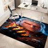 The W-Witcher 3 Wild Hunt GAME  Print Area Rug - Soft,Washable Non-Slip Indoor Mat,Living Room,Home Office Decorative Rug