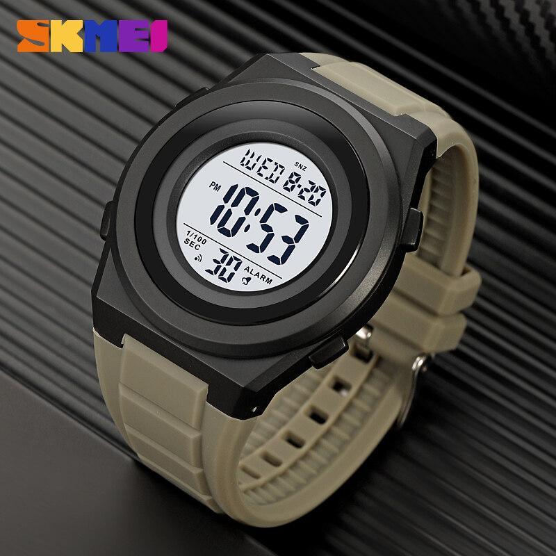 Skmei New Men Sport Digital Watch Dual Display Alarm Watch Waterproof Fashion Outdoor Wristwatches for Man Men 2080